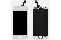 Дисплей для iphone 5S/ SE белый модуль с тачскрином (оригинальная матрица)