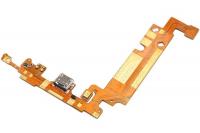 АКЦИЯ! Шлейф для LG E615 Optimus L5 Dual в сборе с микрофоном и системным разъемом, HQ