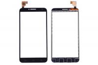 Тачскрин (сенсор) для Alcatel 6037Y/ 6037K IDOL 2, черный