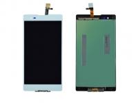 Дисплей Sony D5303/5322 (T2 Ultra) модуль с тачскрином (белый)