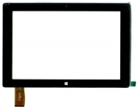 Тачскрин (сенсор) для Irbis TW21 / TW45 (Fpc-fc101js124-03) 255x169,5 мм, черный