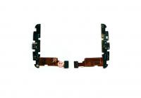 Шлейф LG E960 с разъемом для зарядки и микрофоном