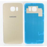 Задняя крышка для Samsung G920F Galaxy S6, золото, HQ