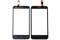 Тачскрин (сенсор) для Alcatel 6016X / 6016D Idol 2 mini, черный