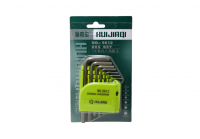 Набор ключей шестигранных HUIJIAQI 9612 H1.5 -6.0 7шт Cr-V