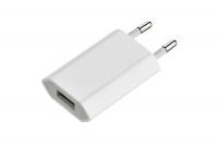 СЗУ USB для Apple iPhone (1A) блочек белый HQ (тех. упак.)