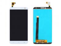 Дисплей Alcatel OT-6037Y/6037K (Idol 2) модуль с тачскрином (белый)