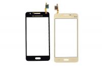 Тачскрин (сенсор) для Samsung G531F/ G531H/ G530H/DV Galaxy Grand Prime VE Duos, золото