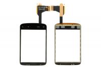 АКЦИЯ! Тачскрин (сенсор) для HTC A3333 Wildfire, черный (без микросхемы)