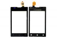 АКЦИЯ! Тачскрин (сенсор) для Sony C1505/ C1605 Xperia E/ E Dual, черный