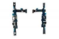 Шлейф для Samsung A310F Galaxy A3 (2016) в сборе с разъемом зарядки, разъемом гарнитуры, микрофоном