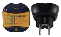 Тестер электрической розетки MASTECH MS-6860D