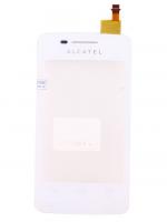 АКЦИЯ! Тачскрин (сенсор) для Alcatel 4010/ 4010D T Pop, белый