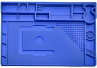 Коврик для пайки W.E.P 440x310x15 мм термостойкий антистатический