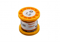 Припой-катушка ПОС-61 с канифолью, диам. 1,5 мм, 100 гр