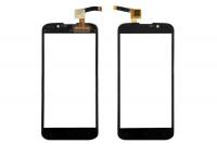 АКЦИЯ! Тачскрин (сенсор) для Highscreen Omega Prime Mini, черный