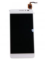 Дисплей для Alcatel 6043D Idol X Plus модуль с тачскрином, белый