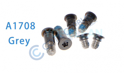 Винты задней крышки комплект для MacBook Pro 13 Retina A1708 6 шт Space Gray