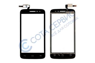 Тачскрин (сенсор) для Alcatel 5042D POP 2, черный
