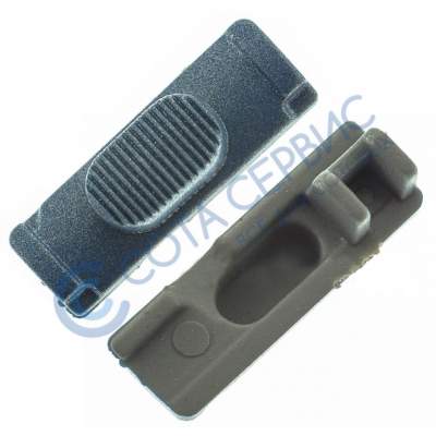 Клавиша блокировки (толкатель) для Nokia N8, голубой (пластик)