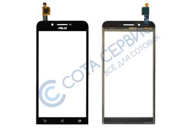 Тачскрин (сенсор) для Asus ZenFone Go ZC500TG черный