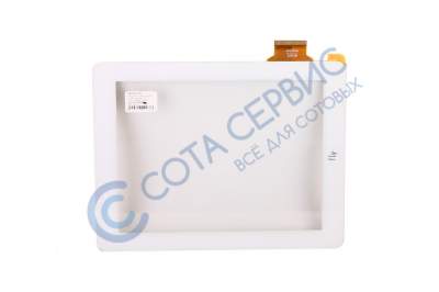 АКЦИЯ! Тачскрин (сенсор) для Explay sQuad 9.72 (300-L4386C-A00/ M977QG9) 60 pin, белый, 240x185