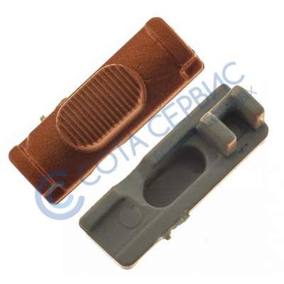 Клавиша блокировки (толкатель) для Nokia N8, оранжевый (пластик)