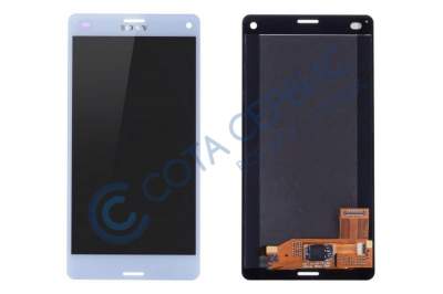 АКЦИЯ! Дисплей для Sony D5803 Xperia Z3 Compact, модуль с тачскрином, белый