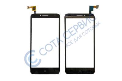 Тачскрин (сенсор) для Alcatel 5054D POP 3, черный