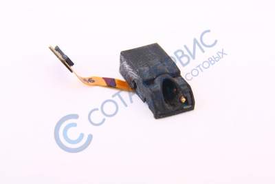 АКЦИЯ! Разъем гарнитуры для Samsung I9190 Galaxy S4 Mini, на шлейфе, оригинал АСЦ б/у