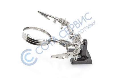 Держатель FZ1062 с лупой X4 d57мм