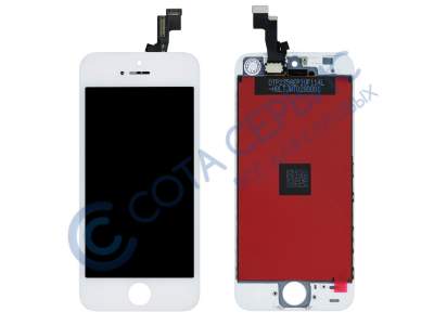 Дисплей для iPhone 5S/SE (TianMa) модуль с тачскрином (белый)