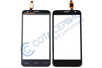 Тачскрин (сенсор) для Alcatel 6016X / 6016D Idol 2 mini, черный
