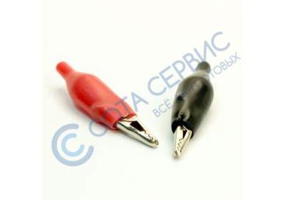 Зажим типа крокодил черный, 30мм