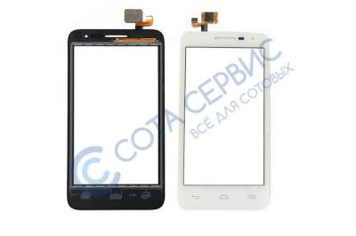 Тачскрин (сенсор) для Alcatel 5038D/ 5038X POP D5, белый