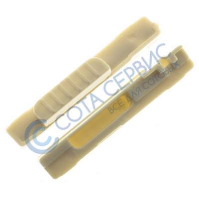 Клавиша блокировки (толкатель) для Nokia 5230/ 5228 белый (пластик)