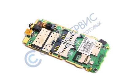 АКЦИЯ! Системная плата для Fly MC220, в сборе (Разъемы SIM и камера и разъем гарнитуры и системный р