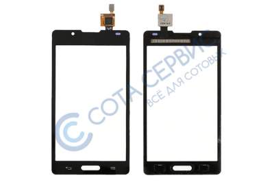 АКЦИЯ! Тачскрин (сенсор) для LG P713 Optimus L7 II, черный