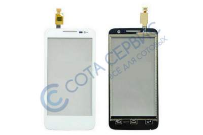 АКЦИЯ! Тачскрин (сенсор) для Alcatel 5020/ 5020D M Pop/ MTC 972, белый