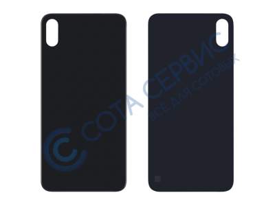 Задняя крышка для Apple iPhone XS Max серый ориг (CE)