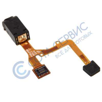 Разъем гарнитуры для Samsung P1000 Galaxy Tab на шлейфе и микрофон
