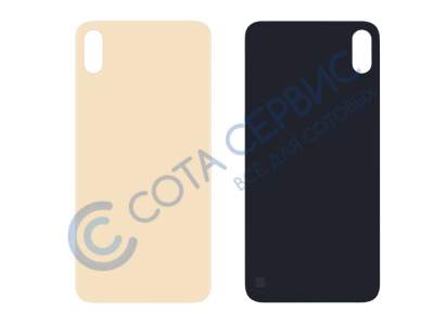 Задняя крышка для Apple iPhone XS Max золото ориг (CE)