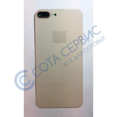 Задняя крышка для Apple iPhone 8 Plus со стеклом камеры, золото ориг