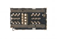 Коннектор SIM/MMC Samsung G930F/G935F/N930F/A320F/A520F (S7/S7 Edge/Note 7/A3/A5 2017)