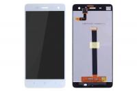 Дисплей для Xiaomi Mi4 модуль с тачскрином, белый