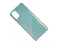Задняя крышка для Samsung A715F Galaxy A71 (голубой)