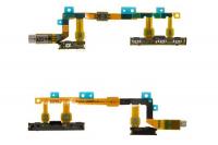 Шлейф для Sony D5803 Xperia Z3 Compact в сборе с кнопками громкости и вибромотором