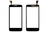АКЦИЯ! Тачскрин (сенсор) для Huawei Ascend Y511, черный