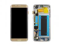 Дисплей Samsung G935FD (S7 EDGE) модуль с тачскрином (золото) ориг 100%
