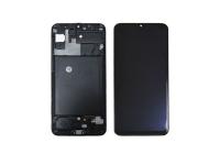 Дисплей Samsung A307FN/DS (A30s) в рамке (черный) ориг